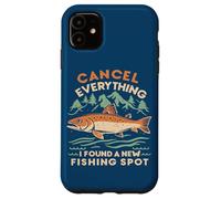 Custodia per iPhone 11 Angler Annulla Tutto Ho Trovato Un Nuovo Punto Di Pesca Fisher