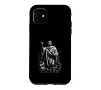 Custodia per iPhone 11 Antica Roma Filosofo Oratore Cicerone Statua