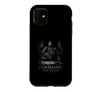 Custodia per iPhone 11 Antico signore della guerra samurai comanda la tempesta