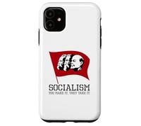 Custodia per iPhone 11 Anticomunista e socialista politico - Marx Engels Lenin