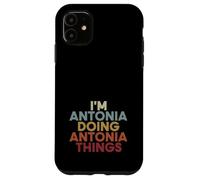 Custodia per iPhone 11 Antonia Name Antonia Personalized Name First Given