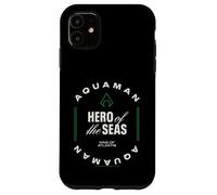 Custodia per iPhone 11 Aquaman Eroe dei mari Re di Atlantide Comics DC