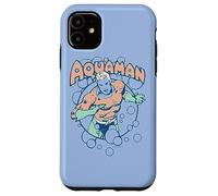 Custodia per iPhone 11 Aquaman Swimming Bubbles