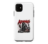 Custodia per iPhone 11 Arminius Eroe germanico Battaglia nella foresta di Teutoburgo