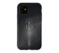 Custodia per iPhone 11 Arte estetica del pugnale mistico Design spirituale