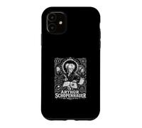Custodia per iPhone 11 Arthur Schopenhauer Il mondo come volontà Filosofia