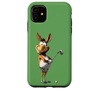 Custodia per iPhone 11 asini da golf
