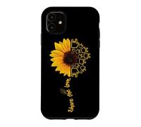 Custodia per iPhone 11 ASL American Sign Language Sunflower Share the Love