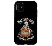 Custodia per iPhone 11 Aspettando che la mia stampa 3D finisca Funny Maker Design