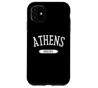 Custodia per iPhone 11 Athens Camicia Classic Style Atene Grecia