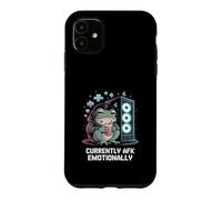 Custodia per iPhone 11 Attualmente Afk Emotivamente Gamer Frog