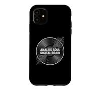 Custodia per iPhone 11 Audio Engineer Analog Soul Digital Brain Record