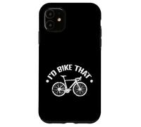 Custodia per iPhone 11 Avventura in bicicletta I'd Bike That Always on the move