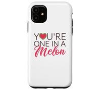 Custodia per iPhone 11 Awesome Summer Fruits You're One in a Melon Watermelon