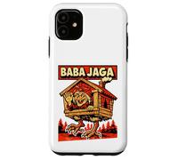 Custodia per iPhone 11 Baba Jaga - Gambe di pollo della casa della foresta del folklore della strega slava