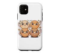Custodia per iPhone 11 Bagel Crew Lover Breakfast Foodie Brunch Everything