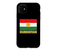 Custodia per iPhone 11 Bandiera curda Patriottica Uomini Donne Bambini Kurdistan