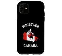 Custodia per iPhone 11 Bandiera del Canada Distressed Whistler Pride