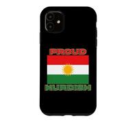 Custodia per iPhone 11 Bandiera del Kurdistan Patriottica Uomini Donne Bambini Orgoglioso Curdo