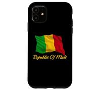 Custodia per iPhone 11 Bandiera del Malian Patriottica africana Uomini Donne Bambini Mali