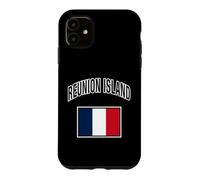 Custodia per iPhone 11 Bandiera dell'isola della Reunion