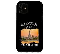 Custodia per iPhone 11 Bangkok Thailandia Souvenir Tempio dell'alba Buddismo Wat Arun