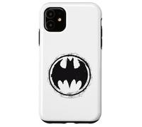 Custodia per iPhone 11 Batman Emblema Cerchio Logo Icona Cavaliere Oscuro Fandom