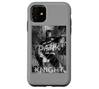 Custodia per iPhone 11 Batman Fighting The Storm Grayscale