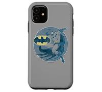 Custodia per iPhone 11 Batman Retro Iron-On