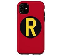 Custodia per iPhone 11 Batman Robin Left Chest Logo