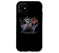 Custodia per iPhone 11 Batman v Superman Lightning v Heat Vision