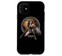 Custodia per iPhone 11 Batman v Superman Wonder Woman Battle Zone