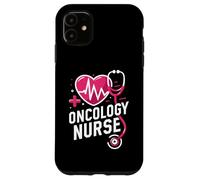Custodia per iPhone 11 Battito cardiaco Oncologia Infermiere Oncologo Infermieri