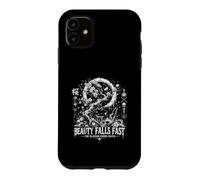 Custodia per iPhone 11 Beauty Falls Fast The Blgssom conosce il samurai della morte