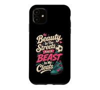 Custodia per iPhone 11 Beauty In Streets Tacchetti Pallone Da Calcio