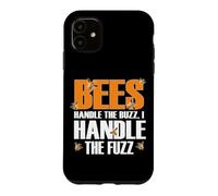 Custodia per iPhone 11 BEES HANDLE THE BUZZ I HANDLE THE FUZZ
