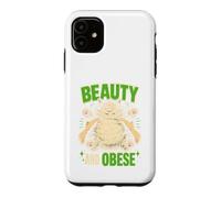 Custodia per iPhone 11 Bellezza E Obeso Chonky Cat Funny Meme