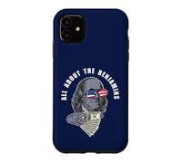 Custodia per iPhone 11 Ben Franklin divertente Tutto sui Benjamins