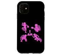 Custodia per iPhone 11 Bibbia Versi Affermazioni Christian Kid Softball Ragazza Sport