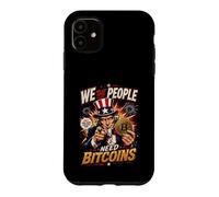 Custodia per iPhone 11 Bitcoin Patriot - We The People Crypto