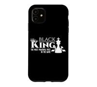 Custodia per iPhone 11 Black King - The Most Powerful Piece In The Game - History