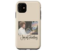 Custodia per iPhone 11 Bob Ross Joy of Painting
