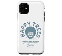 Custodia per iPhone 11 Bob Ross We Don't Make Mistakes