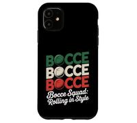 Custodia per iPhone 11 Bocce Squad: Rolling In Style