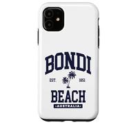 Custodia per iPhone 11 Bondi Beach Australia Modalità vacanza Spiaggia Palma