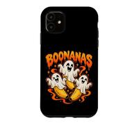 Custodia per iPhone 11 Boonanas - Costume di Halloween con fantasmi di banana e frutta spettrale