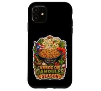 Custodia per iPhone 11 Boricua Arroz con Gandules Stagione