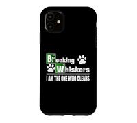 Custodia per iPhone 11 Breaking Whiskers Cat Sono io quello che pulisce