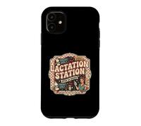 Custodia per iPhone 11 Breastfeeding & Pumping Humor, Nursing Top, Lactating Mom