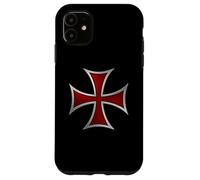Custodia per iPhone 11 Brevetto della Croce dei Cavalieri Templari